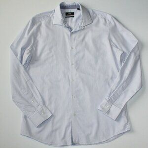Mexx Metropolitan Regular Fit Men's Stripe Dress Shirt size XL